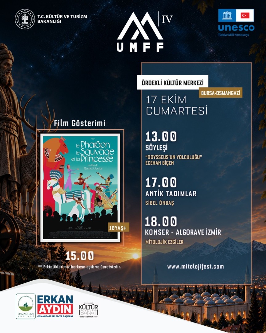 Mitoloji Film Haftası Bursa Etkinlikleri
