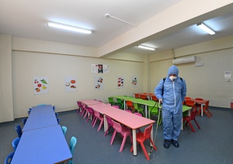 Osmangazi’deki Kreşlerde Hijyen Standardı Zirveye Çıktı