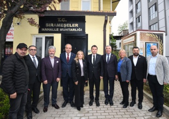 Başkan Aydın Sırameşeler’de Vatandaşın Nabzını Tuttu