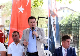 Başkan Erkan Aydın Mürseller’de Vatandaşla Buluştu