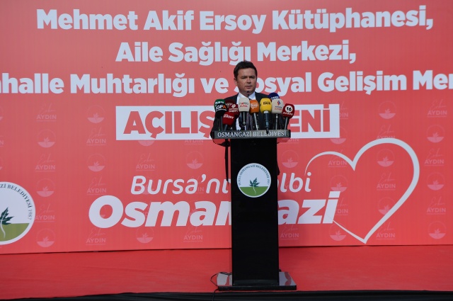 Mehmet Akif Hizmet Binası Açıldı