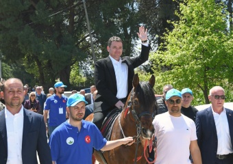 Osmangazi’de Geleneksel Rahvan At Koşusu Coşkusu