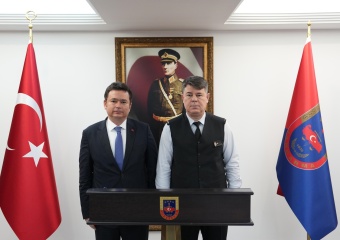 Başkan Aydın’dan Tuğgeneral Tataroğlu’na Hayırlı Olsun Ziyareti