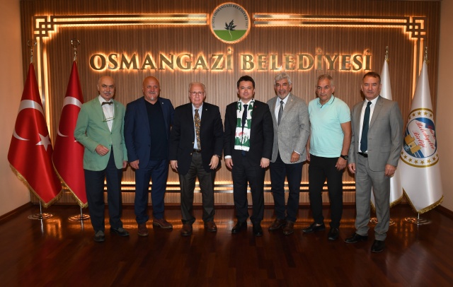 Bursaspor Yönetiminden Başkan Aydın’a Ziyaret
