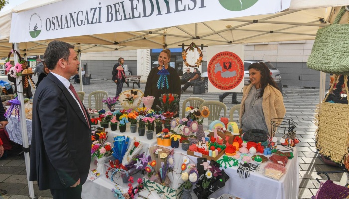 Cumhuriyet’in Işığında Kadın Emeği Osmangazi’de Buluştu