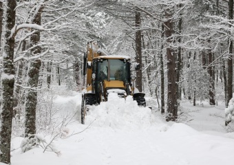 Osmangazi’de Karla Kapanan Yollara Anında Müdahale