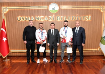 Başkan Aydın Tarihi Başarı Yakalayan Kardeşleri Ağırladı