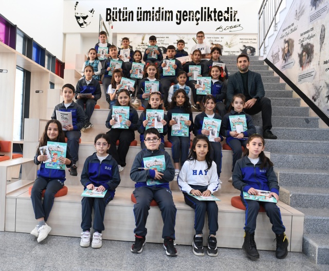 Hasan Ali Yücel Kütüphanesi Minik Öğrencileri Ağırladı