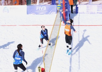 Osmangazi Belediyesi Kar Voleybolu Dünya Turu’na Ev Sahipliği Yapıyor