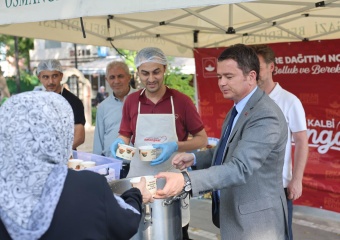 Osmangazi’de Muharrem Ayının Bereketi Yaşandı