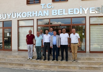Başkan Aydın’dan Harmancık’a Geçmiş Olsun Ziyareti