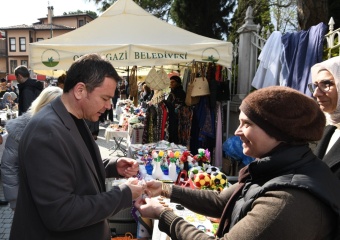 Osmangazi’de Kadınların El Emeği Büyük Beğeni Topladı