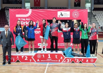 Osmangazili Badmintoncular Türkiye Şampiyonası’nda Parladı