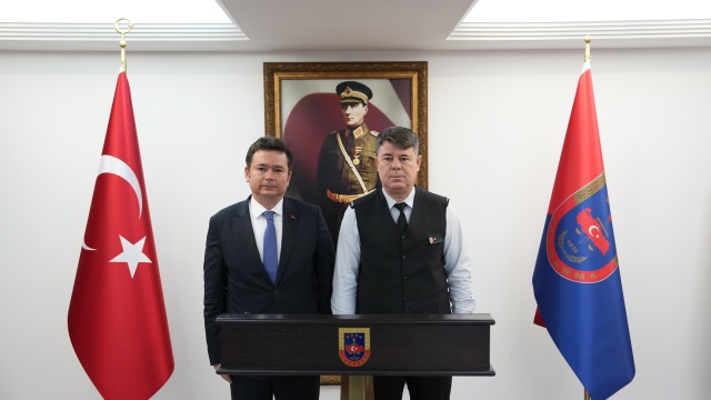 Başkan Aydın’dan Tuğgeneral Tataroğlu’na Hayırlı Olsun Ziyareti