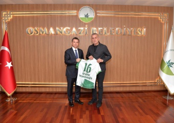 TFF Başkanı’ndan Başkan Erkan Aydın’a Ziyaret