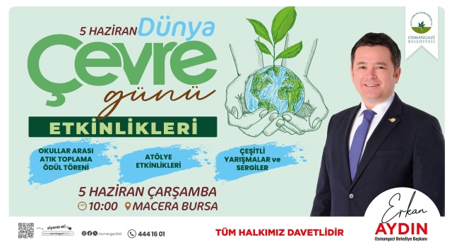 5 Haziran Dünya Çevre Günü Etkinliklerle Kutlanacak