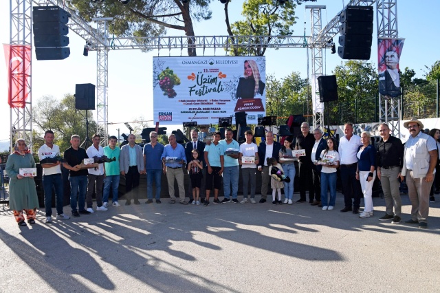 En Kaliteli Üzümler Osmangazi’de Yarıştı