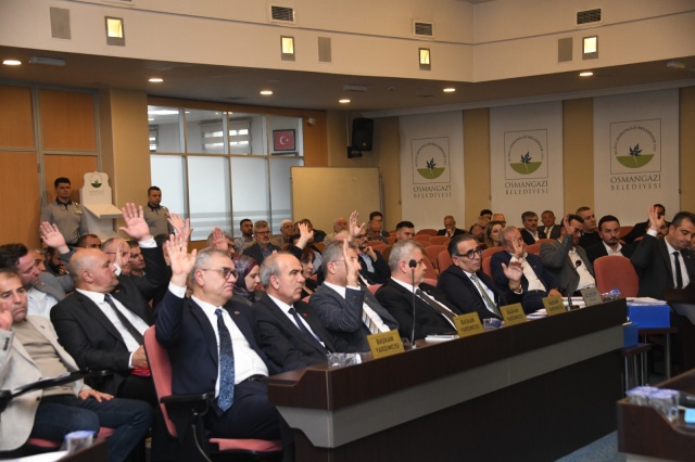 Osmangazi Belediyesi Kasım Ayı Meclis Toplantısı Gerçekleşti