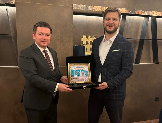 Başkan Aydın’dan Bosnalı Kardeşe Ziyaret