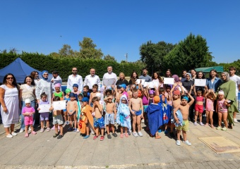 Osmangazi’de Yüzme Eğitimi Sertifikayla Taçlandı