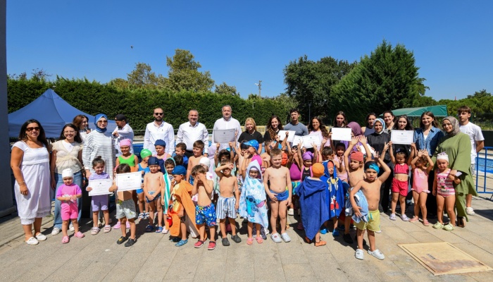 Osmangazi’de Yüzme Eğitimi Sertifikayla Taçlandı