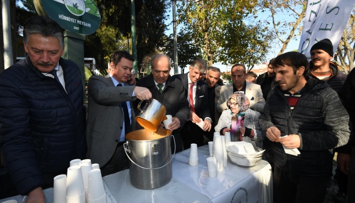 Başkan Erkan Aydın’dan Hürriyet Mahallesi’ne Ziyaret