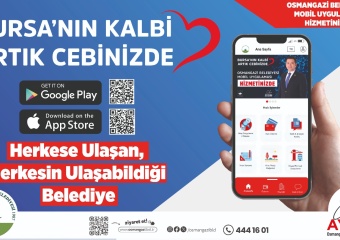 Bursa’nın Kalbi Artık Cebinizde