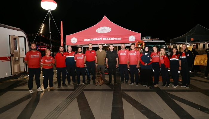 Osmangazi Belediyesi Marmara Depremini Unutmadı