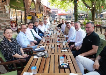 Başkan Aydın Güne Esnaf Ziyareti İle Başladı