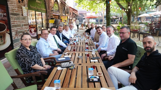 Başkan Aydın Güne Esnaf Ziyareti İle Başladı