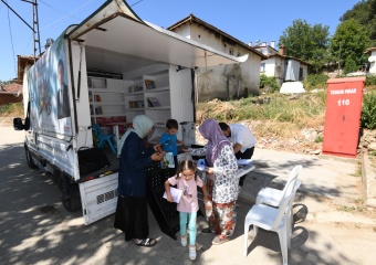 Gezici Kütüphane Çok Sevildi