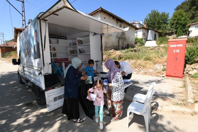 Gezici Kütüphane Çok Sevildi