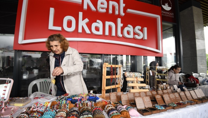 Osmangazi’de Kadının Üretim Gücü 1 Mayıs’ta Sergilendi