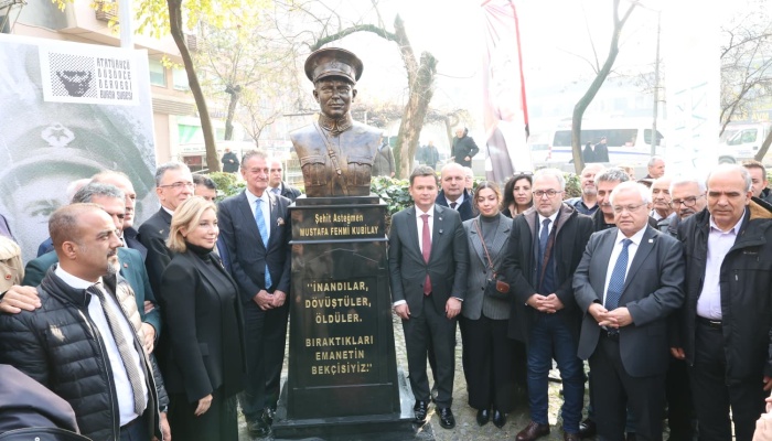 Osmangazi’de Şehit Kubilay Anıtı Açıldı