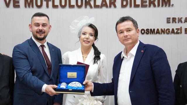 Başkan Erkan Aydın Yılın Son Nikahını Kıydı