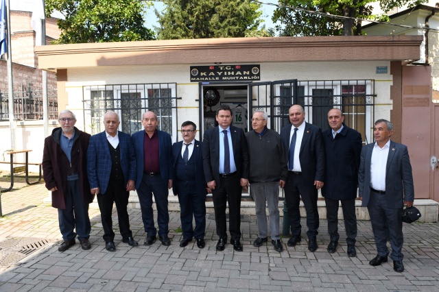 Başkan Aydın, Kayıhan Çarşısı Esnafı İle Buluştu