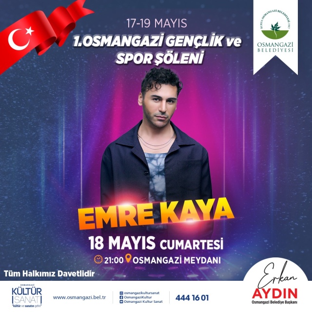 Osmangazi Gençlik ve Spor Şöleni Başlıyor
