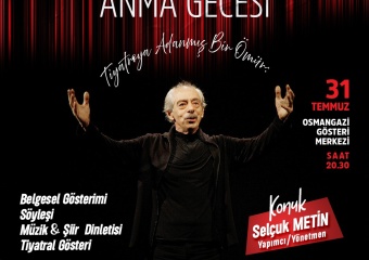 Usta Sanatçı Genco Erkal Osmangazi’de Anılacak