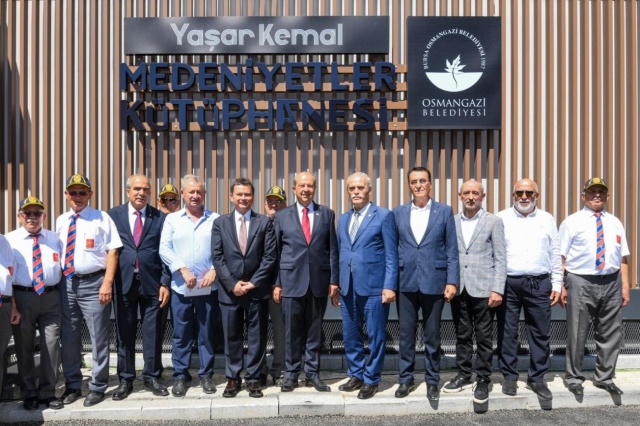 Osmangazi’de Yaşar Kemal Medeniyetler Kütüphanesi Hizmete Açıldı