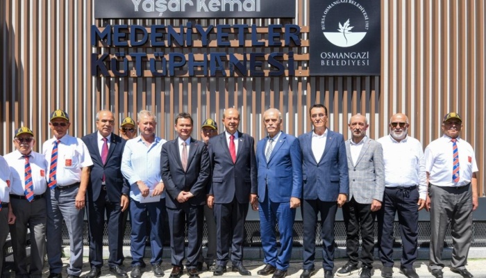 Osmangazi’de Yaşar Kemal Medeniyetler Kütüphanesi Hizmete Açıldı