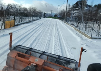 Osmangazi’nin Yüksek Kesimlerinde Kar Nöbeti