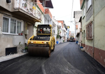 Osmangazi Belediyesi Asfalt Yenileme Çalışmalarını Sürdürüyor