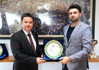 Başkan Erkan Aydın’dan Bursaspor’a Ziyaret