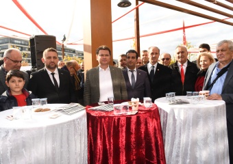 İsmail Hakkı Tonguç Bağış ve Şiir Kütüphanesi ile Genç Kafe Açıldı