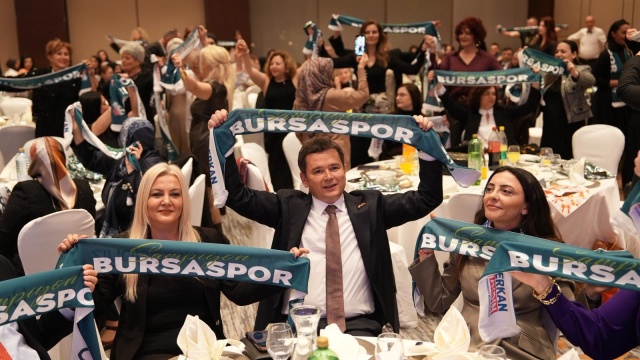 Başkan Aydın’ın Bursaspor Sevdası Sınırları Aştı