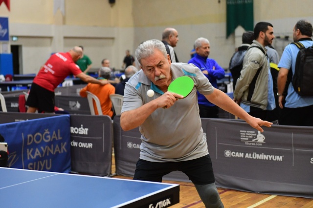 Osmangazi’de Veteran Sporcular Final İçin Ter Döktü