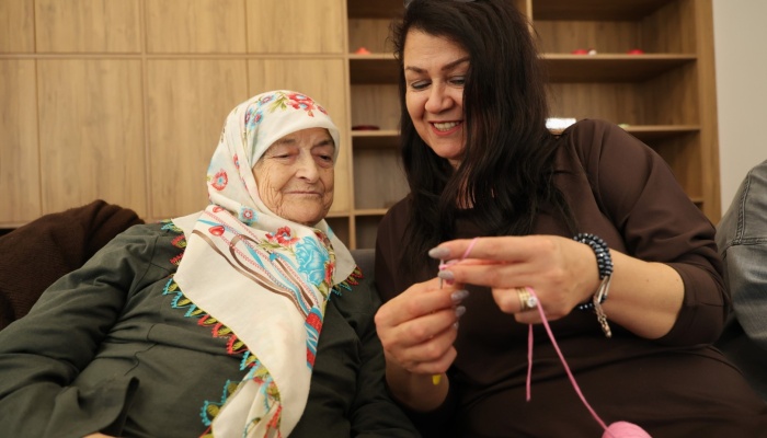 Osmangazi’de Huzurevi Sakinlerini Mutlu Eden Buluşma