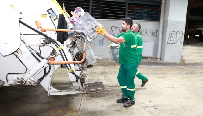 Osmangazi Belediyesi Pazarlardan Aylık 600 Ton Atık Topluyor