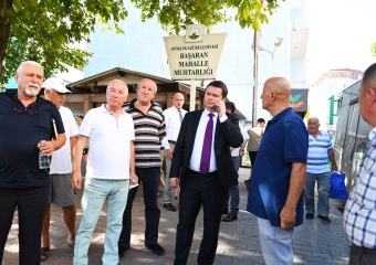 Başkan Aydın Mahalle Mahalle Gezdi, Hizmet Sözü Verdi