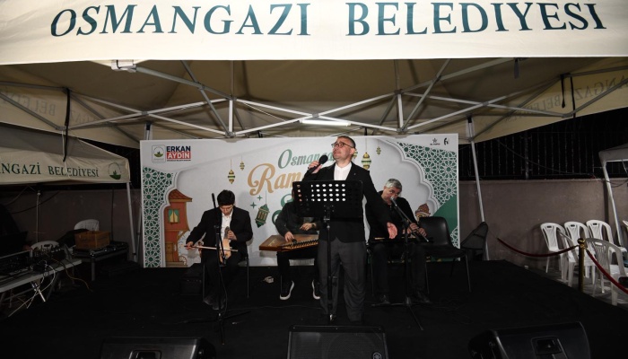 ‘Osmangazi Ramazan Sokağı’ Huzur Veren Ezgilerle Taçlandı